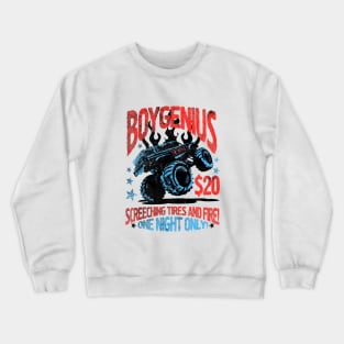 Vintage Monster Truck 20$  boygenius Crewneck Sweatshirt